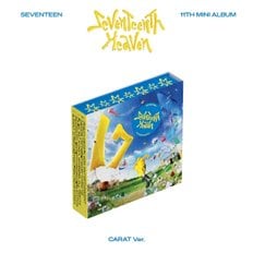 [CD][랜덤]세븐틴 - 미니앨범 11집 [Seventeenth Heaven] Carat Ver. / Seventeen - 11Th Mini Album [Seventeenth Heaven] Carat Ver.