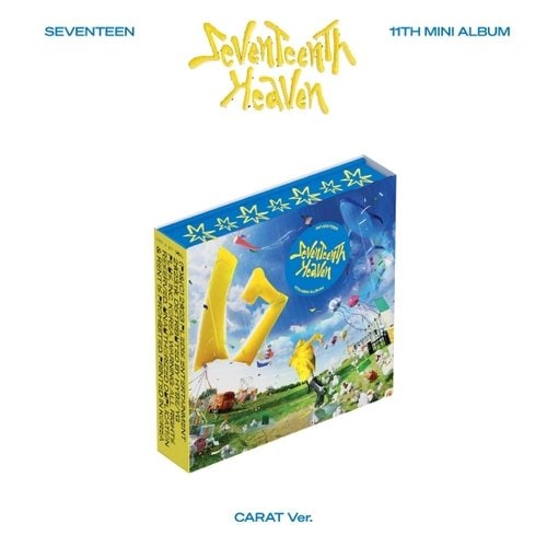 [CD][랜덤]세븐틴 - 미니앨범 11집 [Seventeenth Heaven] Carat Ver. / Seventeen - 11Th Mini Album [Seventeenth Heaven] Carat Ver.  {10/23발매}