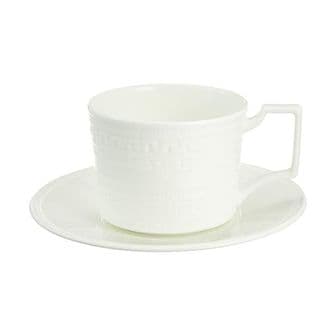  미국 웨지우드 찻잔 Wedgwood Interglio Tea Cup Saucer Wedding Gift 1052874 1345776