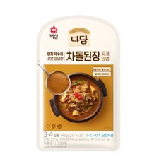 다담 차돌된장찌개 양념 145g