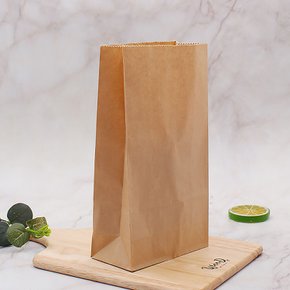 크라프트종이봉투 내유(소) 1000장 각대봉투 빵튀김 봉투