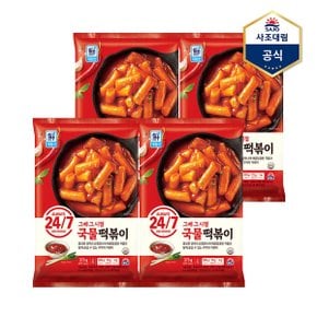 [사조대림] 대림생국물떡볶이 373g X 4개