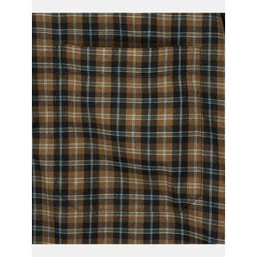 Teal Oasis Check Shirt S160 Olive Brown