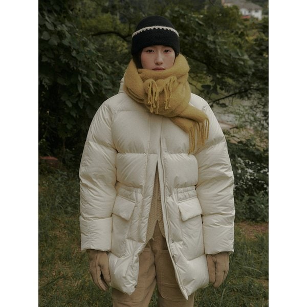 SOPH GOOSE DOWN HALF PADDING_IVORY
