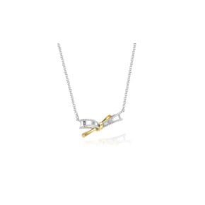 Flow bow necklace