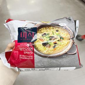 하림 더미식 장인라면 담백한맛 112g x 4 X 1개