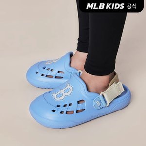 MLB키즈 (공식)24SS 청키 바운서 클로그 샌들 BOS (D.Sky Blue)