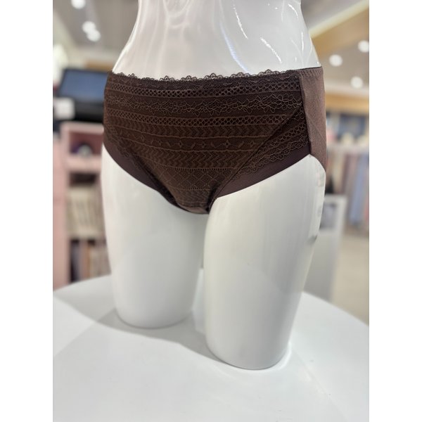 [여주점] 컨실드 면홑겹 브라의 세트 헴 팬티 [VPTF749H] DB