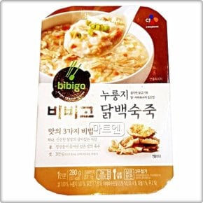 CJ 비비고 누룽지 닭백숙죽 280g 3개