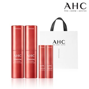 AHC [선물대전]텐션아이크림스틱포페이스 10gx2개+미니스틱3.5gx2개+쇼핑백