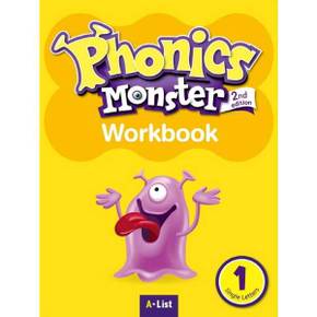 [A List] Phonics Monster 1: Single Letters(Workbook) ..