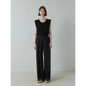 Pleated Wide-Leg Trousers (JUSS210-15)