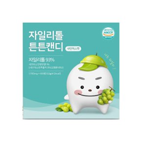 국내생산 자일리톨 충치예방 튼튼캔디 60정 3box (샤인머스켓/딸기/사과/우유맛) 4종