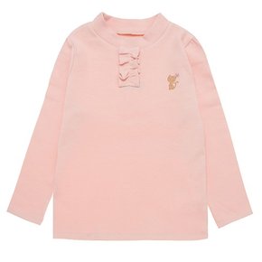 [여주점] 핑크 반목 티셔츠 (Q26DKT160)