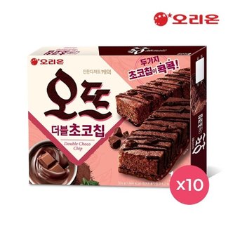  오리온 오뜨 더블초코칩 12P(324g)  x 10개