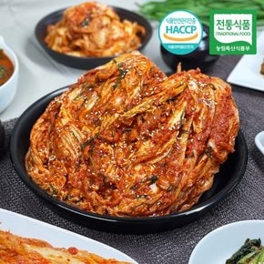 [전통식품/HACCP인증] 국내산 포기김치 3kg/전라도김치