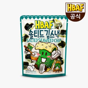 HBAF [본사직영]  솔티드 김스낵 40g