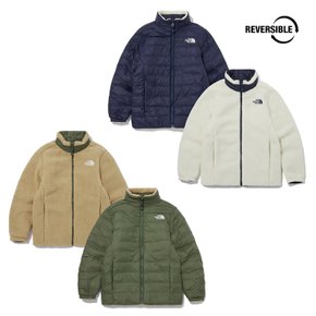 키즈 플러프 리버시블 자켓 KS FLUFF RVS JACKET NJ3NP55