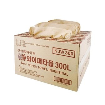  세이플러스 산업용 와이퍼 타올 대형 300매 (887-0353)