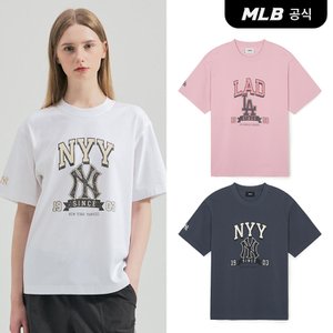 MLB [코리아공식] [MLB] 빈티지 빅로고 그래픽 반팔 티셔츠 (3 COLOR)