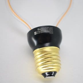 롱 LED 원 모양 밴딩 램프 5W 전구색(노란색)