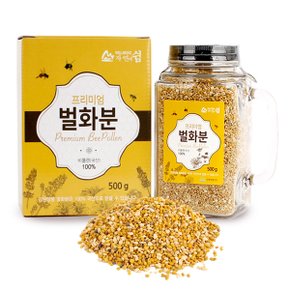 다래잡화 건조 꿀벌화분500g(핸들컵)/칼라박스포장