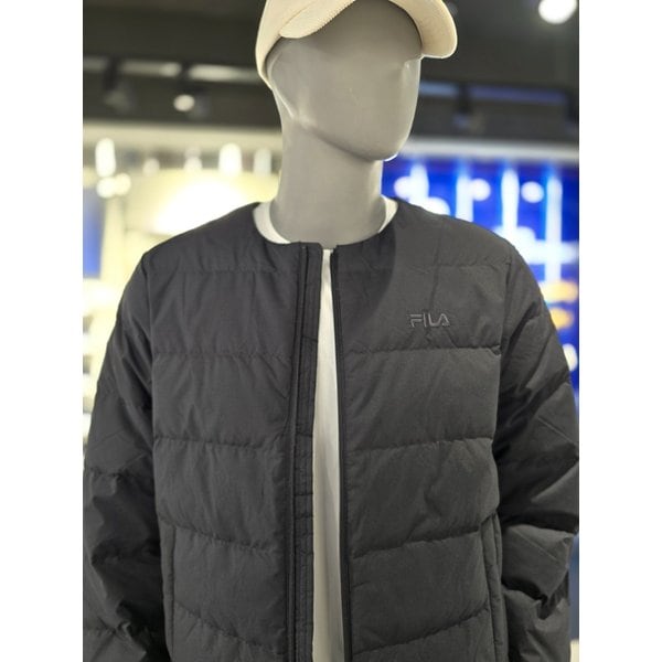 [파주점] 공용(여성핏별도) 에센셜 경량 U넥 다운 자켓(FS2DJG4101U-BLK)