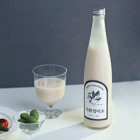 맑은내일 사화정미소 살균막걸리 (480ml - Alc 12%)