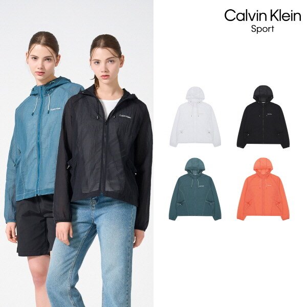 캘빈클라인 26SS 여성 썸머 윈드브레이커 점퍼