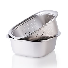올스텐  물받이 펀칭채반 세트 믹싱볼 걸거지통