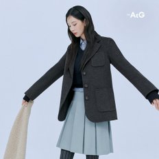 [The AtG] 더엣지 24FW 울혼방 핸드메이드 자켓