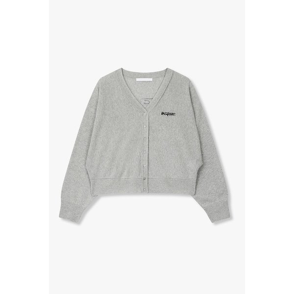 [BASQUIAT] 바스키아 백 그래픽 프린트 가디건 71153507C2172