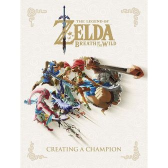  젤다의전설 책 해외 원서 The Legend of Zelda Breath the Wild--Creating a Champion 1980101