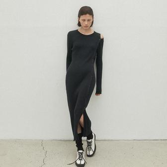 나인(Atelier Nain) 나인 ESSENTIAL CUTOUT KNIT DRESS OP6228SG