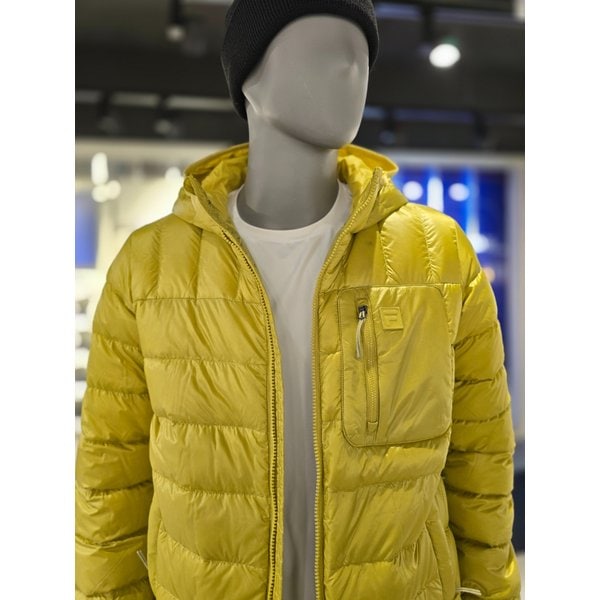 [파주점] 라이프 유광립스탑 후디드 경량다운(FS2DJG4108M-MUD)