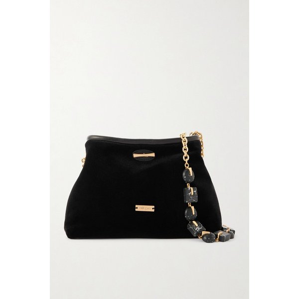 키라즈 미니 비즈 장식 벨벳 클러치 46376663162985637