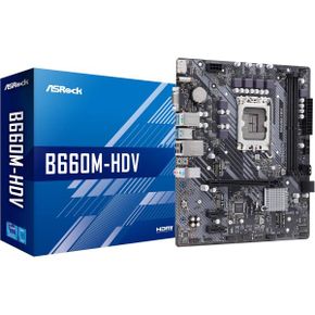 미국 애즈락 메인보드 ASRock 마더보드 B660M MicroATX Motherboard B660M-HDV Intel B660 Serie