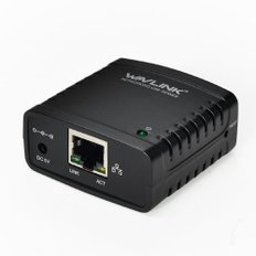 Wavlink 와트 USB2.0 네트워크 LPR 프린트 서버 프린터 공유 허브 팜 크기