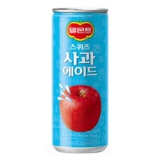 델몬트 스퀴즈 사과에이드 240ml 30캔