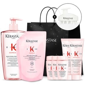 [11월/SSG단독] 방 제네시스 샴푸 1L (본품 500ml + 리필 500ml) [얇은모발용/새싹케어]