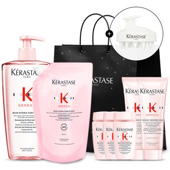 케라스타즈 [11월/SSG단독] 방 제네시스 샴푸 1L (본품 500ml + 리필 500ml) [얇은모발용/새싹케어]
