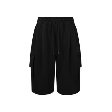 버커루 C/P쭈리 와이드 원턱 카고 버뮤다 팬츠(B253Z1010P)