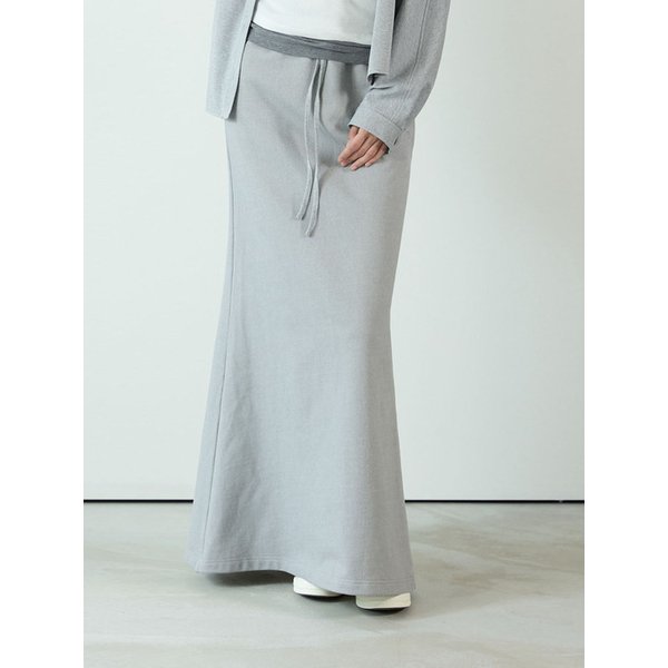 Lue Skirt_Melange Gray