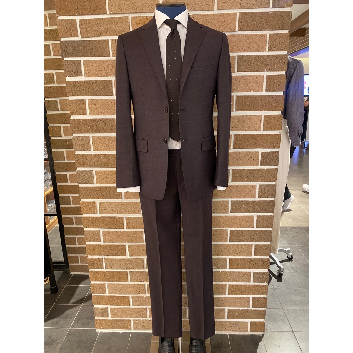 지이크 21F/W 프리미엄 멜란지 브라운 정장수트 PDJ2033BR - SSG.COM