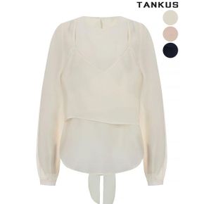 뷔스티에 레이어드 블라우스_P330722563