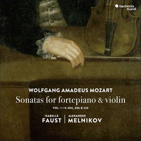 WOLFGANG AMADEUS MOZART - * SONATAS FOR FORTEPIANO & VIOLIN/ ISABELLE FAUST, ALEXANDER MEL