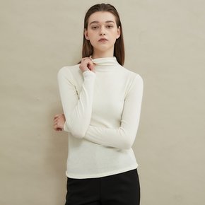 Wool HalfTurtleneck Ivory