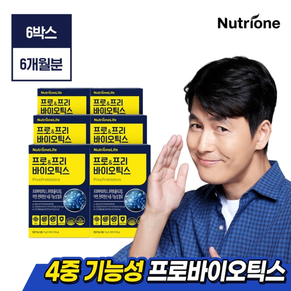 프로&프리바이오틱스 유산균 스틱 6박스(6개월분)
