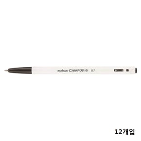 문화 캠퍼스101 볼펜 0.7mm 흑색 DZ