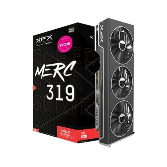 엠지솔루션 XFX 라데온 RX 7800 XT MERC 319 BLACK D6 16GB